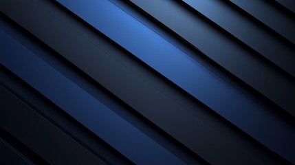 Obraz premium Abstract minimalist composition with parallel lines on Blue background. Featuring white space in the center for text, ideal for design templates and modern banners.
