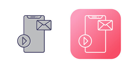 Mobile Marketing Vector Icon