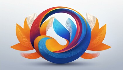 Obraz premium Modern new logo or icon suitable as cover or banner