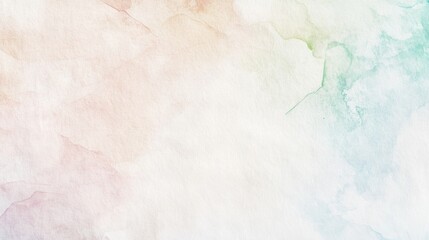 Obraz premium Blank parchment texture with delicate watercolor washes and aged patina, providing spacious white space for text integration and artistic design projects
