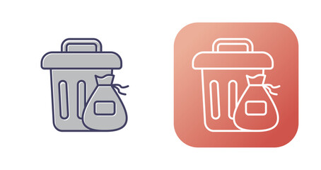 Trash Vector Icon