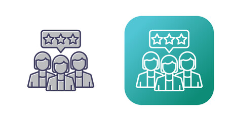 Feedback Vector Icon
