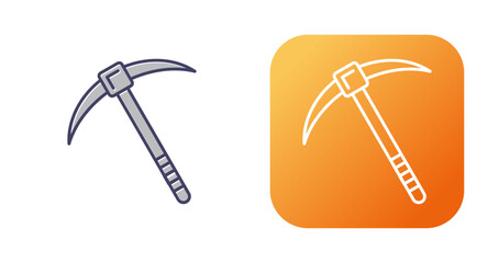 Pickaxe Vector Icon