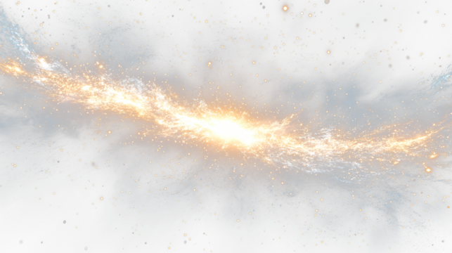 a very large cluster of stars in the night sky