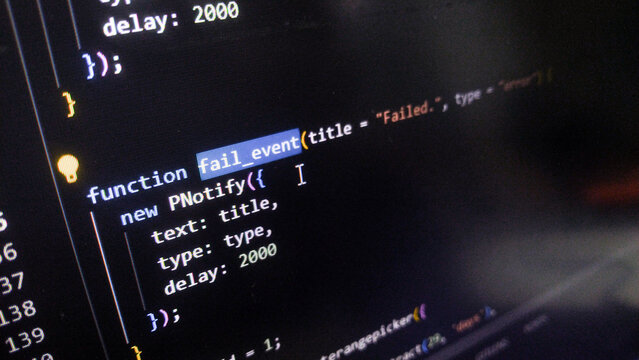Coding on Screen: Web Development in Progress
