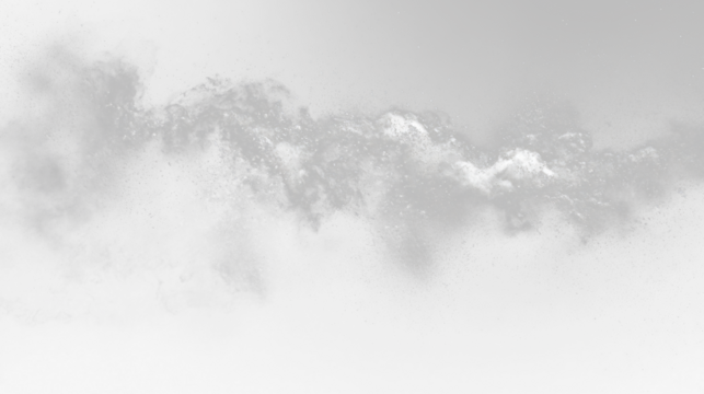 a black and white photo of a star field