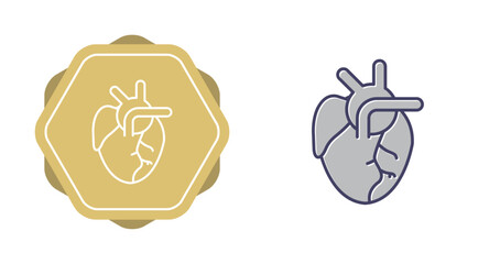 Medical Heart Vector Icon