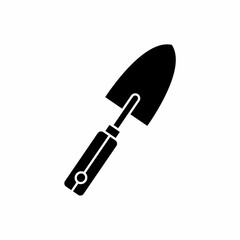 Gardening Trowel Icon Design Illustration