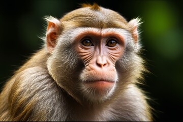 arafed monkey with a long nose and a long tail