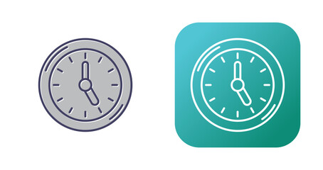 Clock Vector Icon