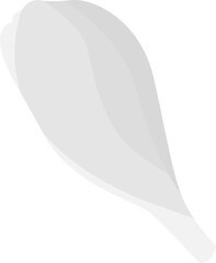 Illustration of a Bud Plumeria Flower