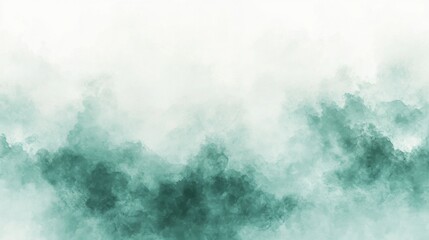 Pale mint green watercolor background with soft shades and gentle brushstrokes. Emphasizing calmness and lightness. Ideal for serene and creative designs.
