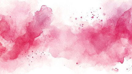 Pink watercolor background with soft pastel hues. Emphasizing femininity and softness. Ideal for greeting cards and wedding invitations.