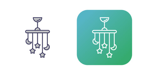 Crib Toy Vector Icon