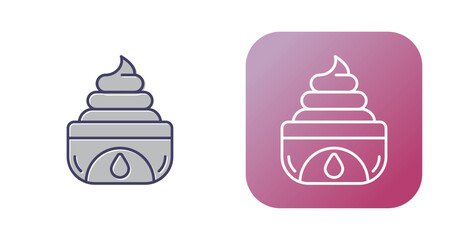 Cream Vector Icon