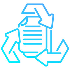Paper Recycling Icon