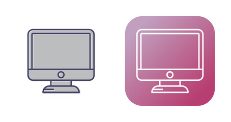Monitor Vector Icon
