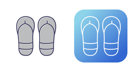 Flip Flops Vector Icon