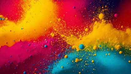 Holi themed Abstract background