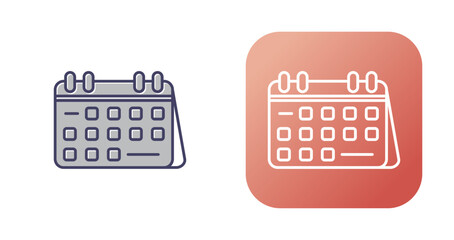 Calendar Vector Icon