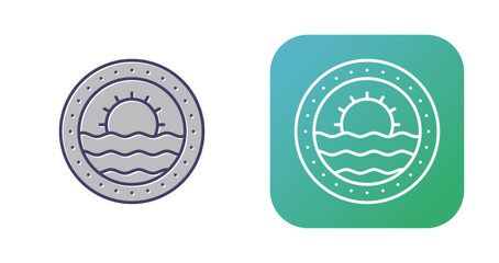 Porthole Vector Icon