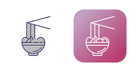 Asian Food Vector Icon