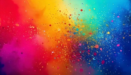 Holi themed Abstract background