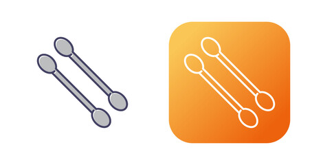 Cotton Bud Vector Icon