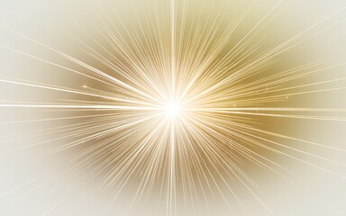 Obraz premium Abstract Golden Light Burst Radiating Beams Sparkling Energy Bright Background