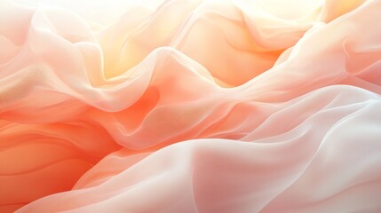 Obraz premium Soft peach abstract background with gentle tones and smooth gradients. Emphasizing warmth and simplicity. Ideal for soothing and modern designs.