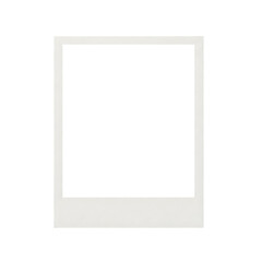 Fototapeta premium blank photo frame isolated on transparent background 