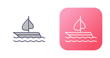 Sailing Vector Icon