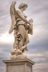 Obraz premium statue of angel in Rome 