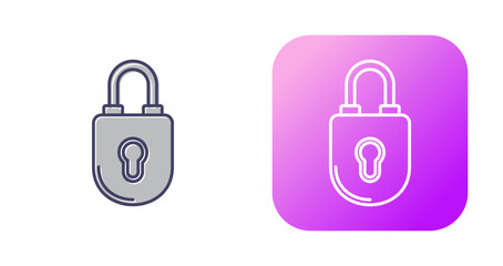 Padlock Vector Icon