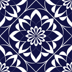 seamless pattern with flowers