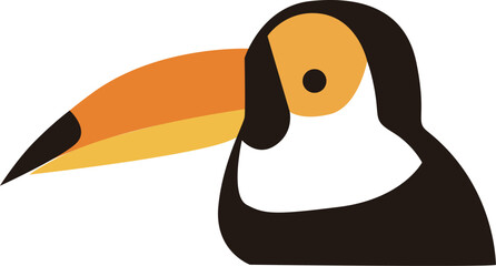 オニオオハシのベクターイラスト