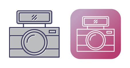 Photo Camera Vector Icon