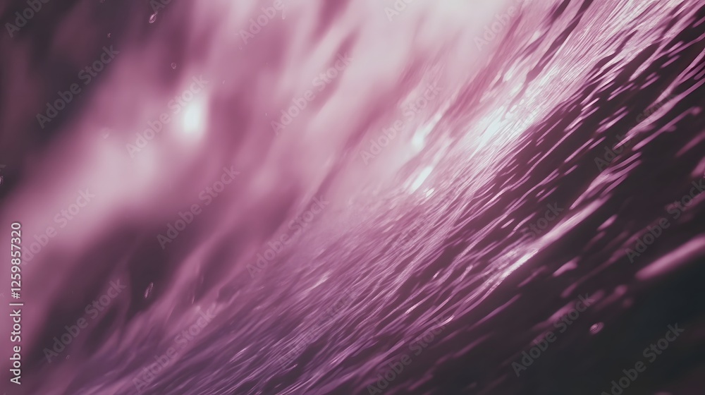 Poster captivating abstract composition featuring dynamic undulating swirls of vivid prismatic energy in mo