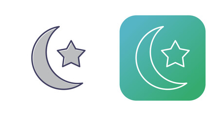 Moon Vector Icon