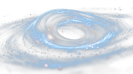 a black hole with a spiral design