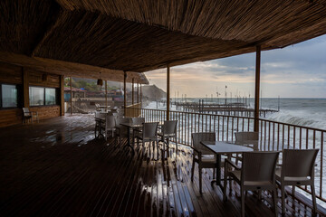 restaurant on the beach