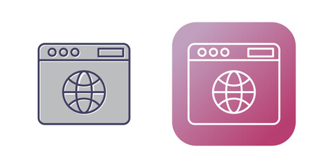 Obraz premium Web Design Vector Icon