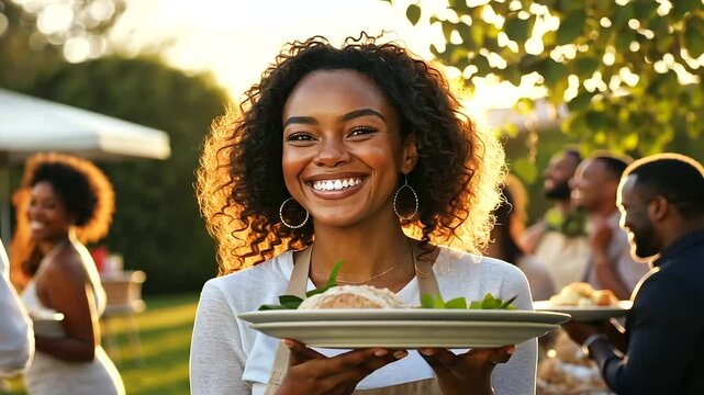 Am honored for volunteer work at community event