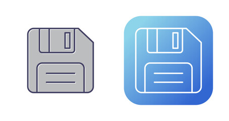 Floppy Disk Vector Icon