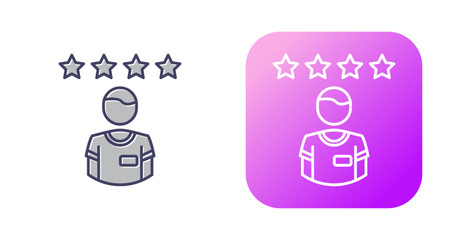 Customer Review Vector Icon