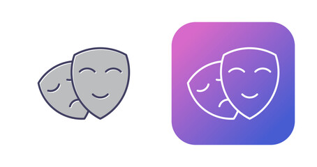 Drama Vector Icon