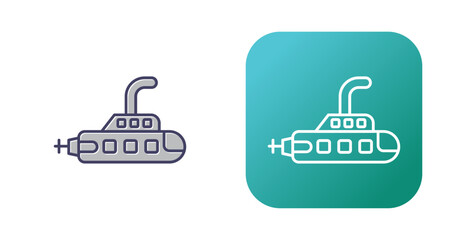 Submarine Vector Icon