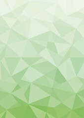 ポリゴン　黄緑　背景　縦　ベクター
