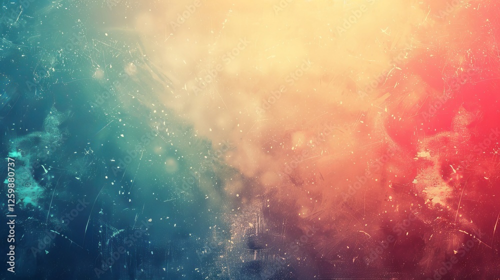 Canvas Prints vintage retro gradient background with subtle grain texture, perfect for nostalgic design projects a