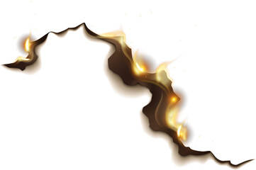 Texture Burning Paper